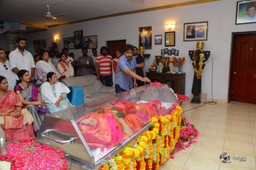 Celebrities Pay Homage to Vijaya Nirmala Garu